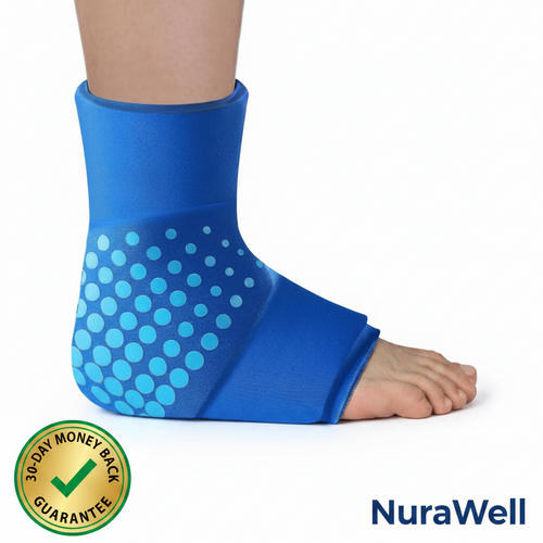 NuraWell Ankle Ice Sleeve